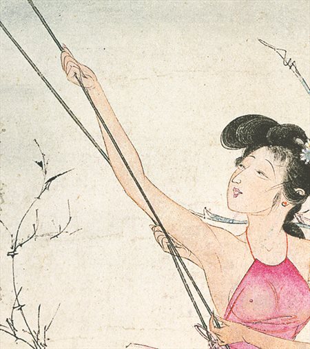 易门县-胡也佛的仕女画和最知名的金瓶梅秘戏图